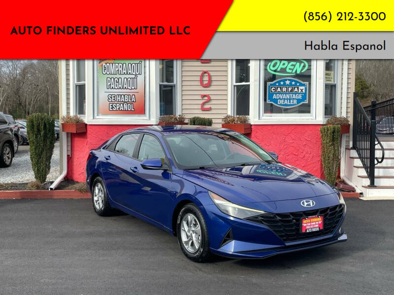 2021 Hyundai Elantra for sale at Auto Finders Unlimited LLC in Vineland NJ