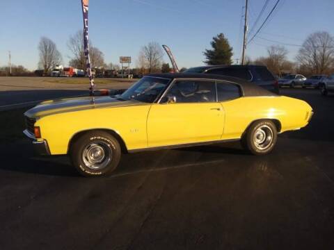 1972 Chevrolet Chevelle for sale at TRI STATE AUTO WHOLESALERS-MGM in Elmhurst IL