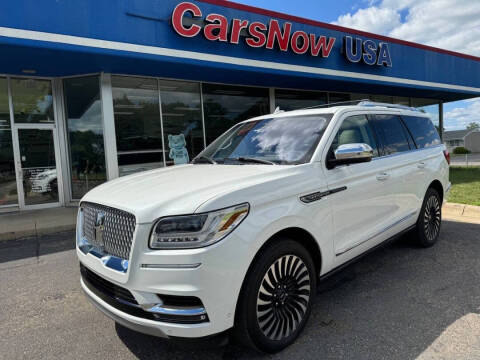 2020 Lincoln Navigator for sale at CarsNowUsa LLc in Monroe MI