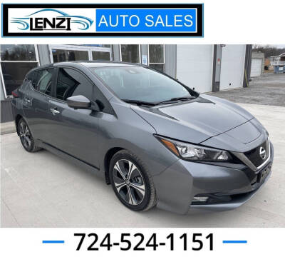 2020 Nissan LEAF for sale at LENZI AUTO SALES LLC in Sarver PA