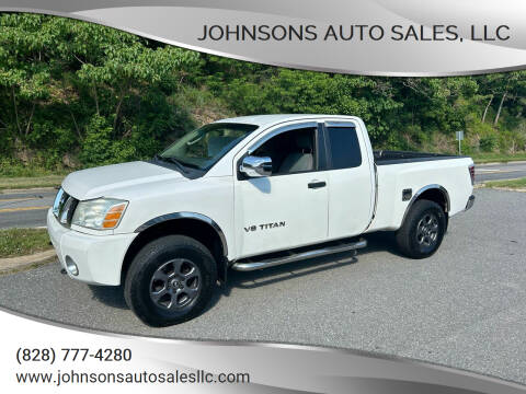 2005 Nissan Titan for sale at Johnsons Auto Sales, LLC in Marshall NC