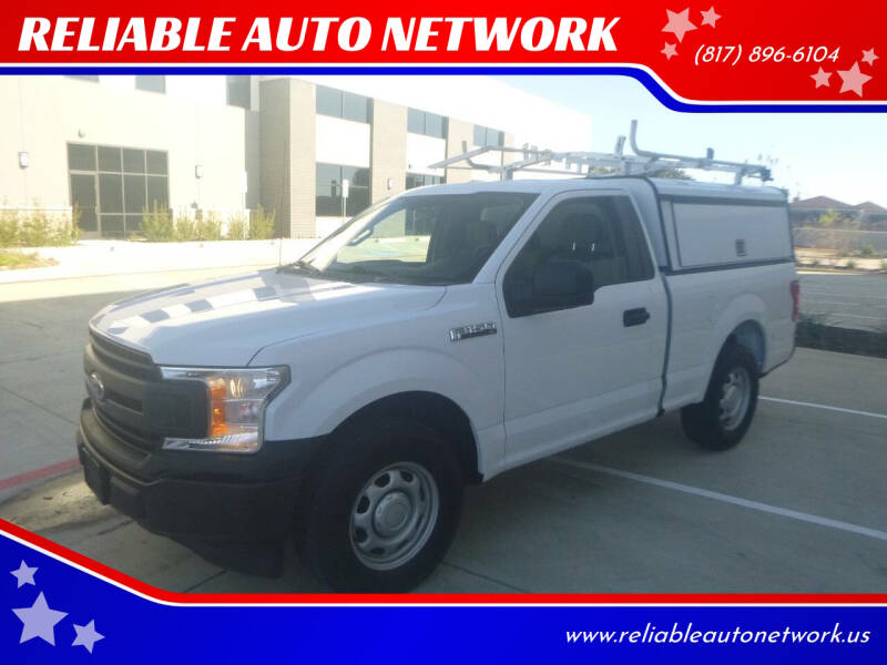 2018 Ford F-150 for sale at RELIABLE AUTO NETWORK in Arlington TX