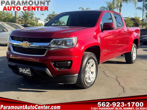 2018 Chevrolet Colorado for sale at PARAMOUNT AUTO CENTER in Downey CA