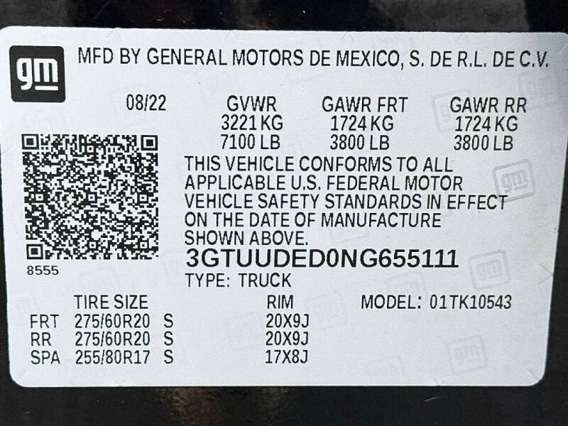 2022 GMC Sierra 1500
