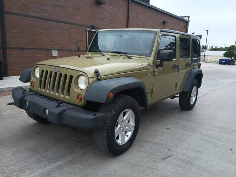 2013 Jeep Wrangler Unlimited for sale at Race Auto Sales in San Antonio TX