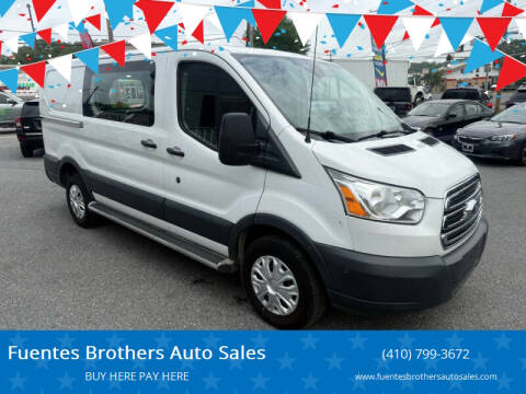 2018 Ford Transit for sale at Fuentes Brothers Auto Sales in Jessup MD