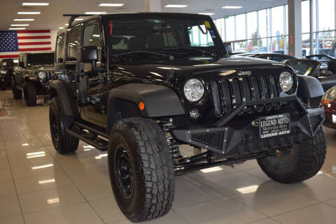 2018 Jeep Wrangler JK Unlimited for sale at Legend Auto in Sacramento CA