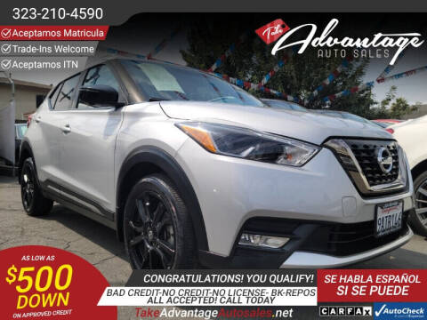 2019 Nissan Kicks for sale at ADVANTAGE AUTO SALES INC in Bell CA