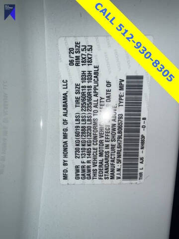 2020 Honda Odyssey EX-L