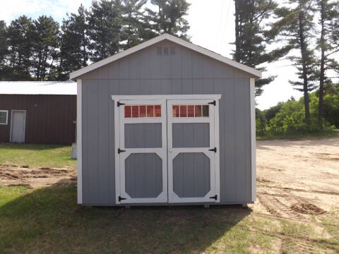 12 x 16 utility w/ side porch pkg