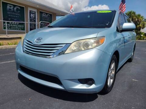 2015 Toyota Sienna for sale at BC Motors PSL in West Palm Beach FL
