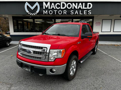 2013 Ford F-150 for sale at MacDonald Motor Sales in High Point NC
