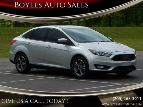 2018 Ford Focus for sale at Boyles Auto Sales in Jasper AL