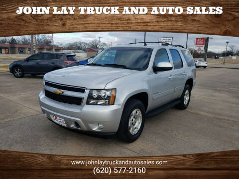 2013 Chevrolet Tahoe for sale at John Lay Truck and Auto Sales in Independence KS