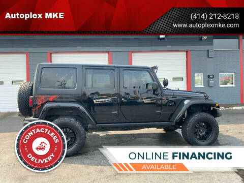 2016 Jeep Wrangler Unlimited for sale at Autoplex MKE in Milwaukee WI