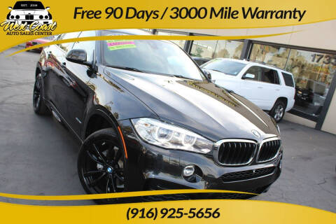 2017 BMW X6 for sale at West Coast Auto Sales Center in Sacramento CA