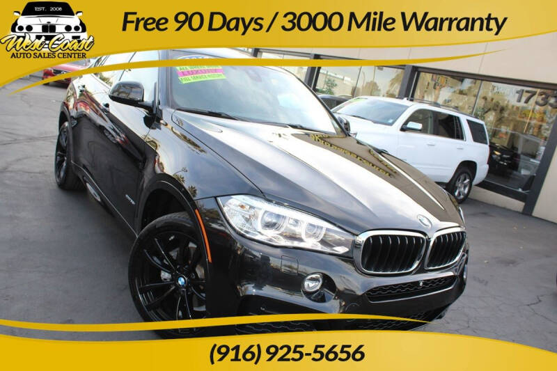 2017 BMW X6 for sale at West Coast Auto Sales Center in Sacramento CA