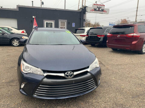 2015 Toyota Camry for sale at Castle Cars Inc. in Lansing MI