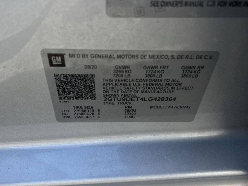 2020 GMC Sierra 1500