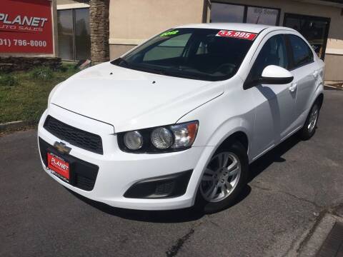 2012 Chevrolet Sonic for sale at PLANET AUTO SALES in Lindon UT