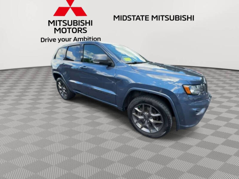 Used 2021 Jeep Grand Cherokee 80th Edition with VIN 1C4RJFBG1MC526661 for sale in Auburn, MA