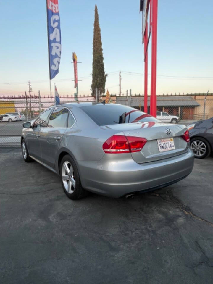 2013 Volkswagen Passat for sale at Aster Auto Sales Inc in Fresno, CA