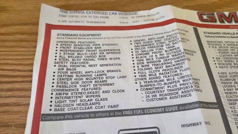 1998 GMC Sierra 1500