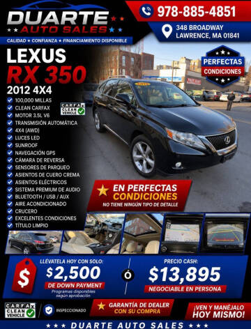 2012 Lexus RX 350