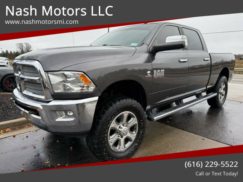 2018 RAM 2500 for sale at Nash Motors LLC in Hudsonville MI