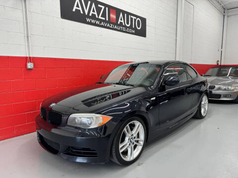 2013 BMW 1 Series for sale at AVAZI AUTO GROUP LLC in Gaithersburg MD