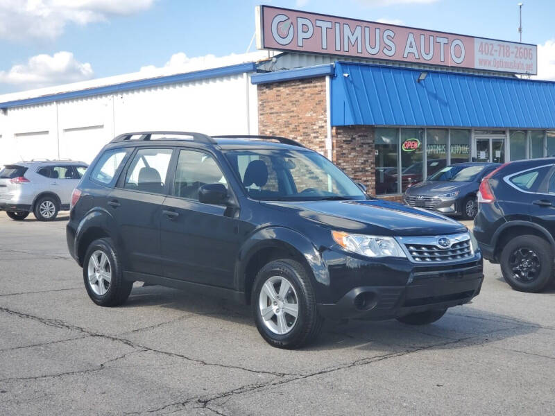 2012 Subaru Forester for sale at Optimus Auto in Omaha NE