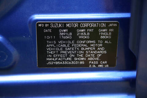 2012 Suzuki SX4 Crossover Premium