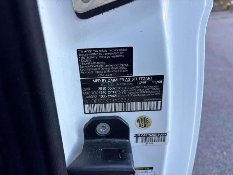 2009 Mercedes-Benz CL-Class CL 63 AMG