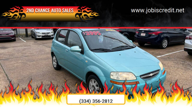 2005 Chevrolet Aveo for sale at 2nd Chance Auto Sales in Montgomery AL
