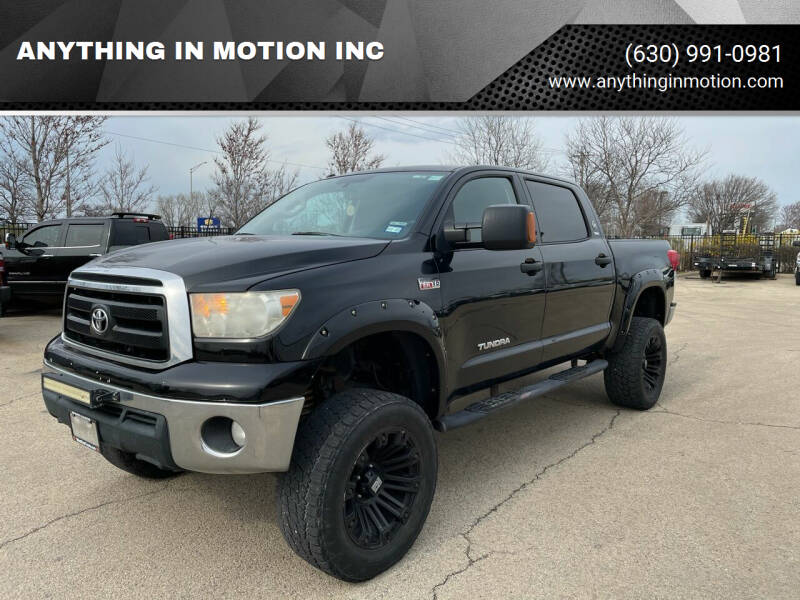 2012 Toyota Tundra for sale at ANYTHING IN MOTION INC in Bolingbrook IL