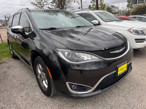 2017 Chrysler Pacifica for sale at M&G Auto Sales, LLC in Houston TX