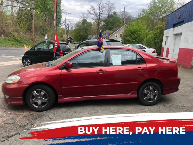 2004 Toyota Corolla for sale at MILL STREET AUTO SALES LLC in Vernon CT