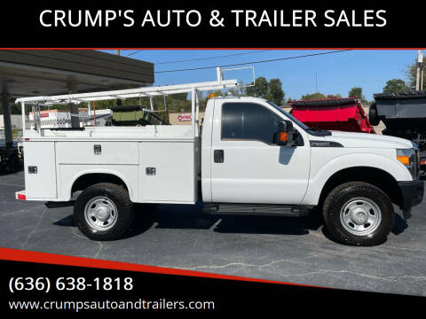 2013 Ford F-350 Super Duty for sale at CRUMP'S AUTO & TRAILER SALES in Crystal City MO