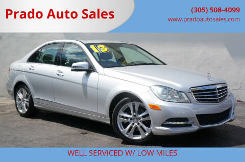 2013 Mercedes-Benz C-Class for sale at Prado Auto Sales in Miami FL