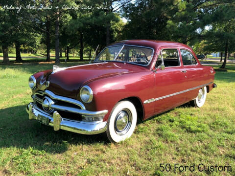 1950 Ford Custom for sale at MIDWAY AUTO SALES & CLASSIC CARS INC in Fort Smith AR