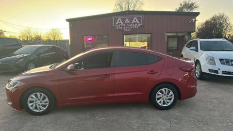 2017 Hyundai Elantra for sale at A & A Auto Sales in Fayetteville AR