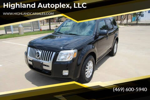 2010 Mercury Mariner for sale at Highland Autoplex, LLC in Dallas TX