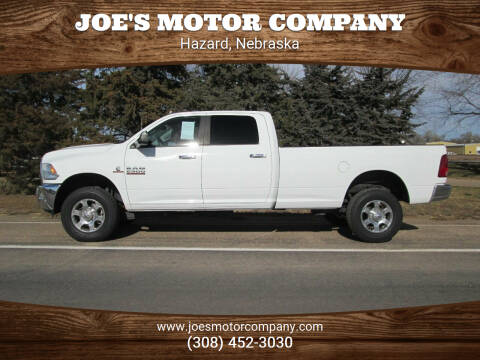 2018 RAM 2500 for sale at Joe's Motor Company in Hazard NE