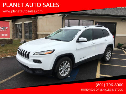 2015 Jeep Cherokee for sale at PLANET AUTO SALES in Lindon UT