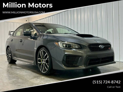 2020 Subaru WRX for sale at Million Motors in Adel IA