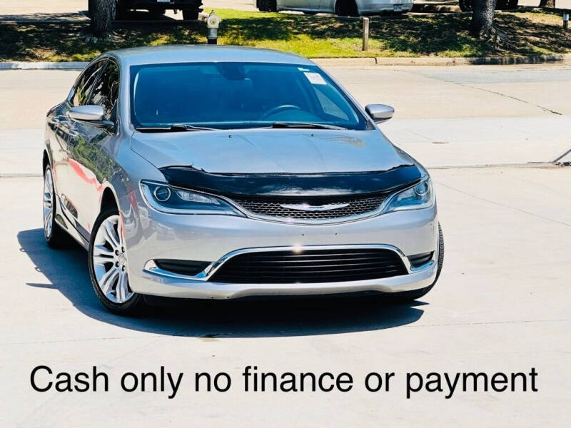 2015 Chrysler 200 for sale at Texas Drive Auto in Dallas TX