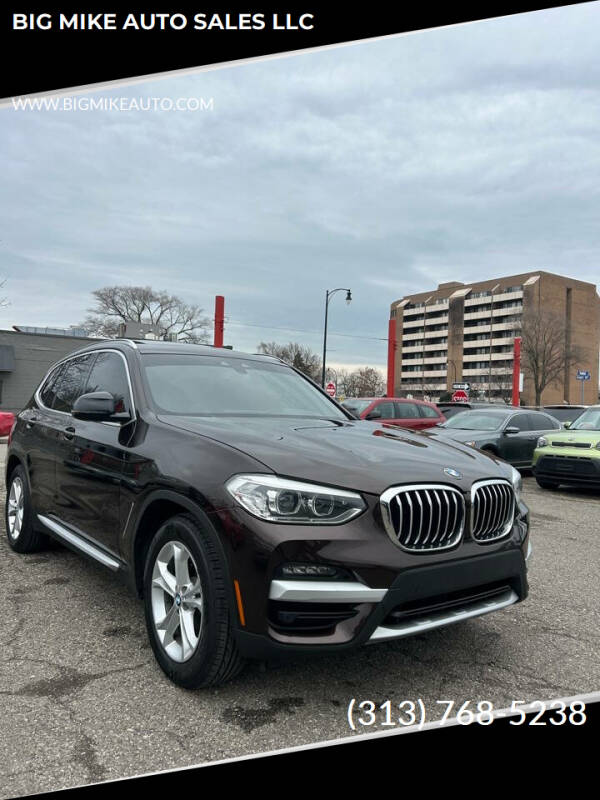 2020 BMW X3 for sale at BIG MIKE AUTO SALES LLC in Lincoln Park MI