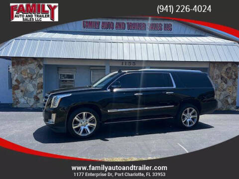 2016 Cadillac Escalade ESV for sale at Family Auto and Trailer Sales LLC in Port Charlotte FL