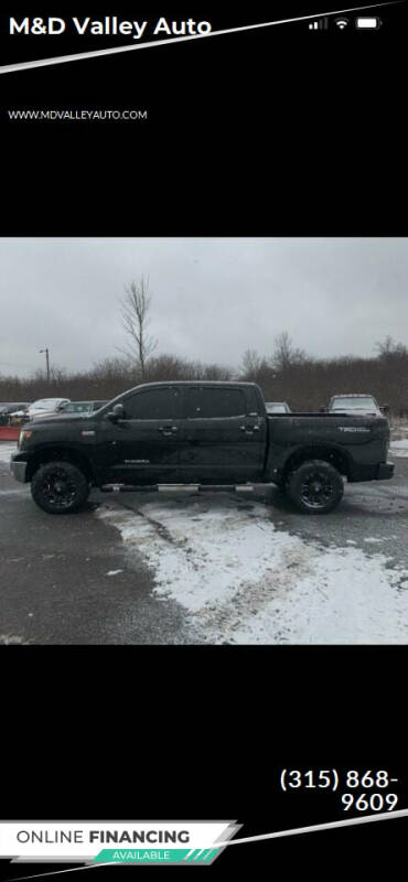 2007 Toyota Tundra for sale at M&D Valley Auto in Herkimer NY