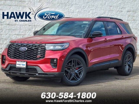 2025 Ford Explorer for sale at Hawk Ford of St. Charles in Saint Charles IL